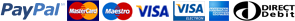 Debit and Credit Cards Accepted